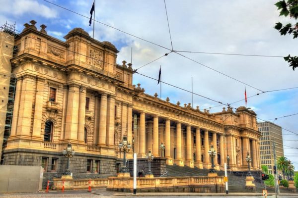 Parliament House in Melbourne, Australia